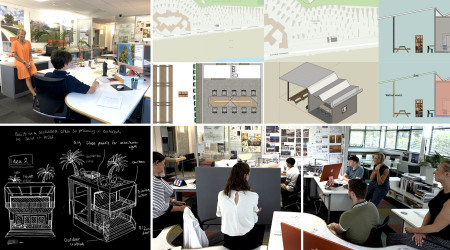 work experince students Charlie and Harri cube designltd LR