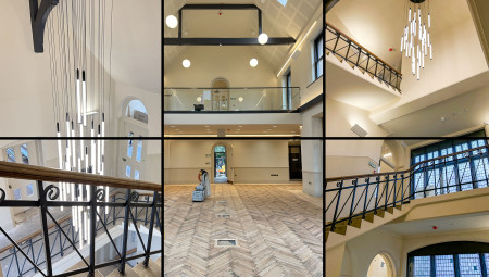 Grove Leighton Park School Detail Finishing touches LR cube design ltd