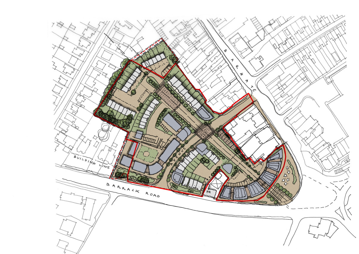 1241 SKETCH 007 Option 1 Site Plan v2